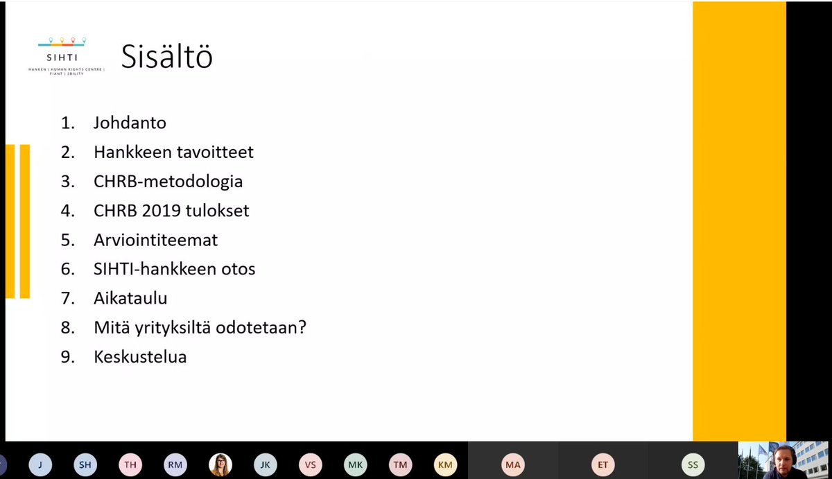 💥#sihti hankkeen esittelywebinaari on nyt lisätty nettisivuille! 
Pääset katsomaan webinaarin tämän linkin kautta:
EN: bit.ly/37s19ca
FIN: bit.ly/3dXlGrg
Tallenteet ovat saatavilla myös päivittyvillä nettisivuillamme hanken.fi/sihti.
#tietokäyttöön
