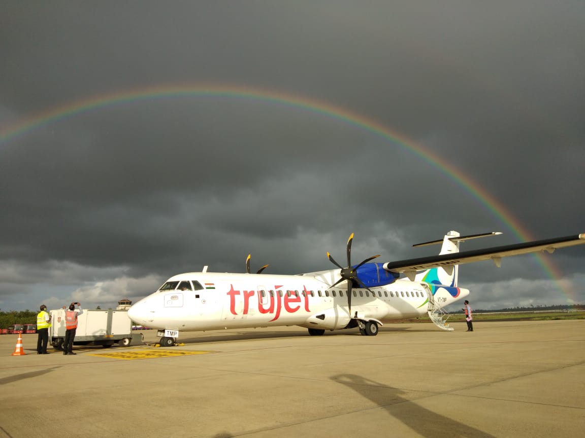_karansolanki's tweet photo. Climate at belgavi airport @FlyTruJet https://t.co/Iwry842AMD