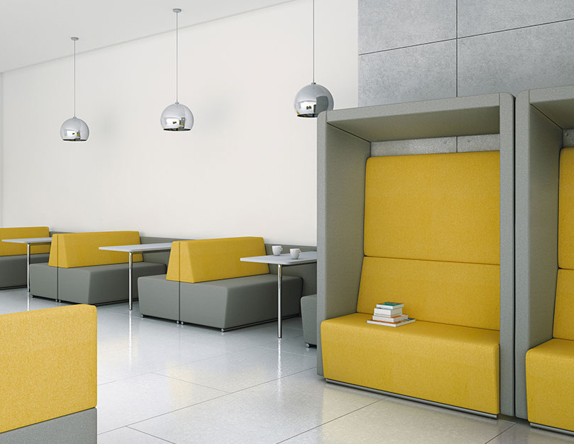 IndianaFurn's tweet photo. Fifteen Pods. Designed around the science of acoustics, Fifteen Pods help to keep conversations contained within and external noises out. Pair with Fifteen Lounge. Visit our website today. https://t.co/wOlhYbe3Hp #CFYC2020 #BeIconicwithIndiana #IndianaFurniture #NeoCon2020 https://t.co/KRqTifp2qd
