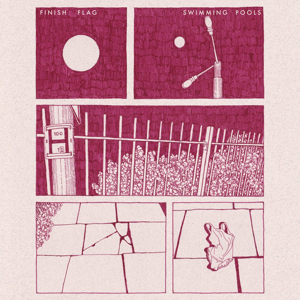KERO017, <a href="/FINISH_FLAG/">finish flag</a>'s 'Swimming Pools', is out today and streaming bloody EVERYWHERE. Go listen and grab a copy of the record here: bit.ly/finish-flag-al… 

We only have 4 shirts left too so if you want a bundle, act fast! All copies of the LP come with a 4-colour riso print!