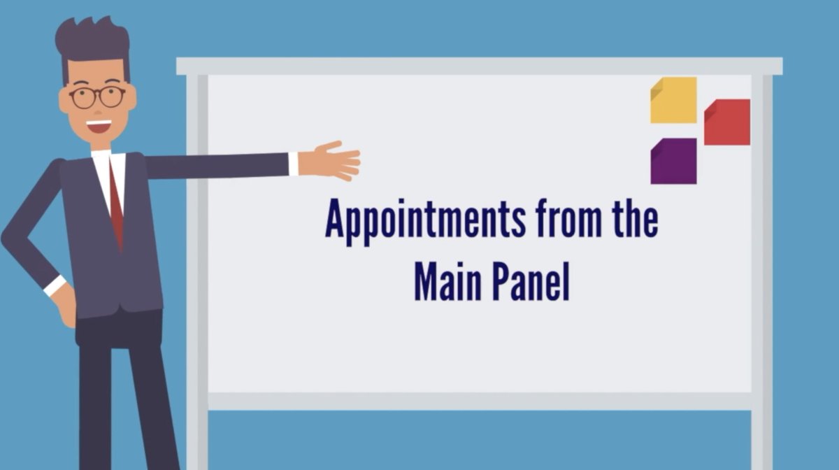 INTOnews's tweet photo. So you're on the panel? What happens next? INTO's animation explains how appointments are made from the #MainPanel. https://t.co/hxF8MGlYFo https://t.co/ByuC54pP0m