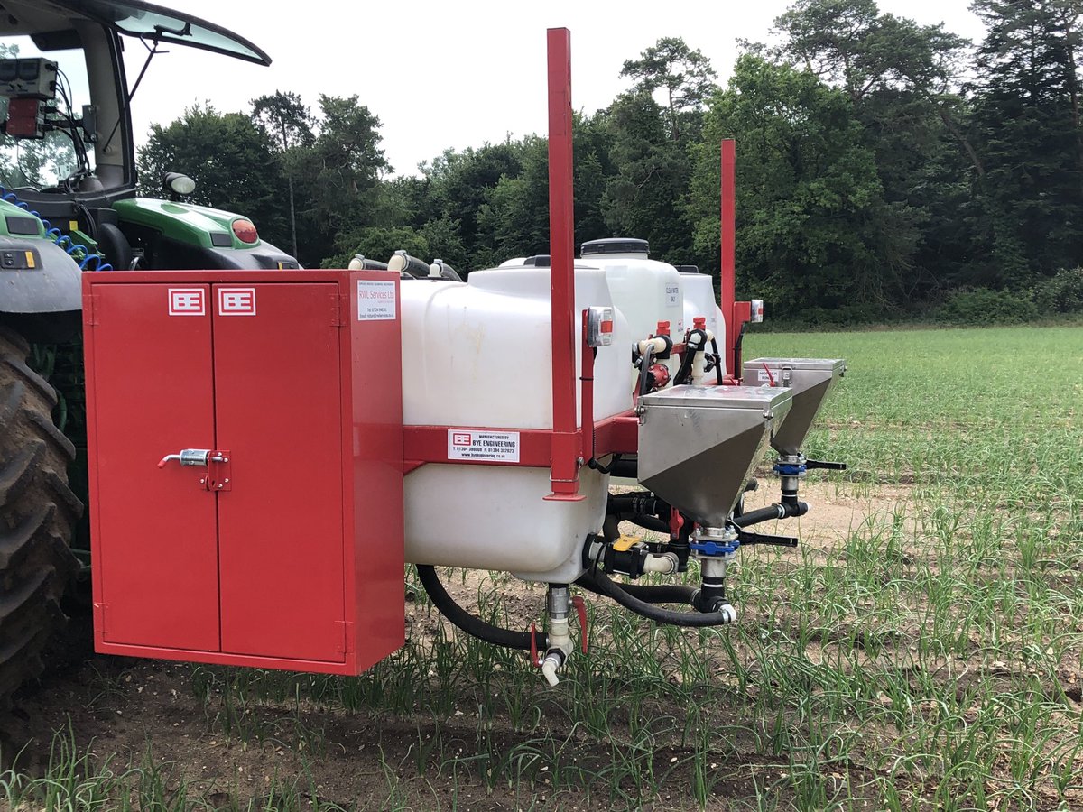 rwlservices's tweet image. The last Trojan Band Sprayer to be set off this season. Cracking crop of onions too, enjoyed the recent rain #byeengineering