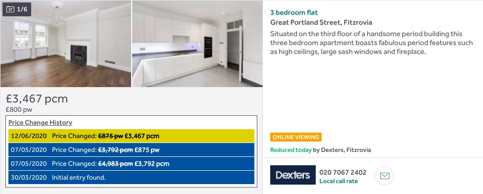 Fitzrovia 3-bed down 30%  https://www.rightmove.co.uk/property-to-rent/property-90380672.html