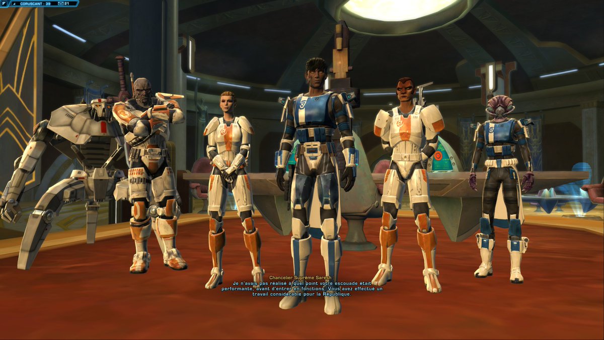 DemonsideBX's tweet photo. #Swtor @SWTOR #StarWars Ça y est, je suis enfin joueur de légende ! J'ai combattu ma flemme et ai terminé l'histoire de classe du soldat... Histoire intéressante, juste le gameplay de combat qui m’intéresse pas trop, trop lent à mon goût. Les 8 histoires de classe terminées ! https://t.co/pFp1bHtXJG