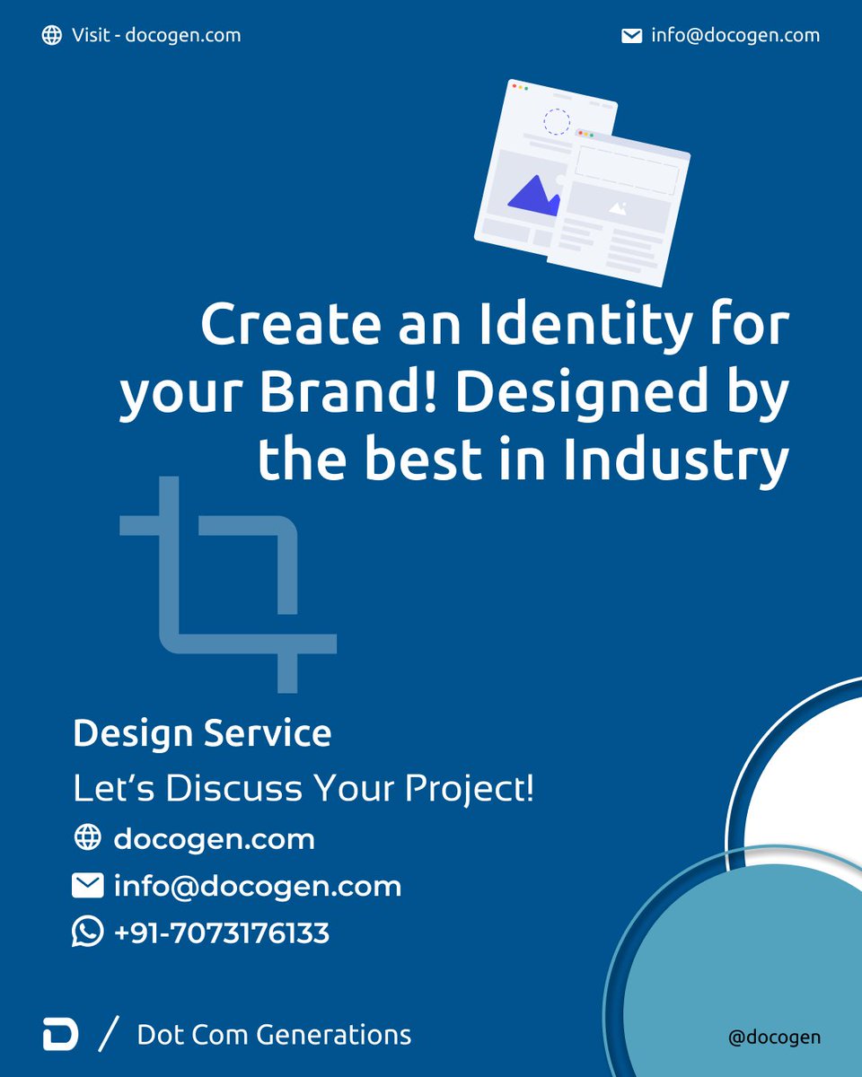 _DoCoGen's tweet photo. Solution 3.0 โ๏ธ
We, here, introduce you to our third awesome solution from the series to serve all your digital needs.
Check out our website for further details.
https://t.co/TiHslzflC3
Link in Bio.
@docogen
#graphicdesigning
#design
#uiuxdevelopers
#uideveloper
#docogen https://t.co/wgO6tve0gr