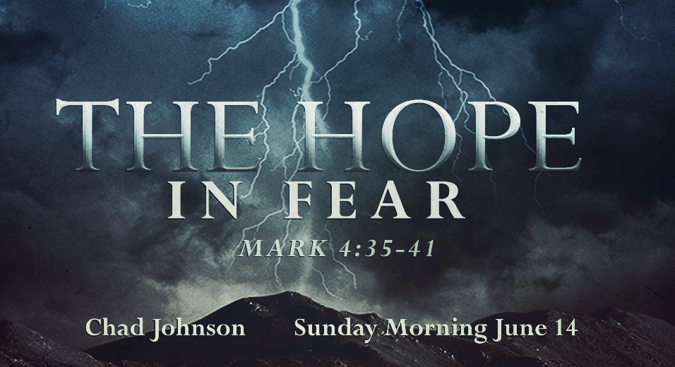 patrickjayalvey's tweet photo. Join us Sunday, June 14, at 10:15 AM as Chad Johnson brings a message from Mark 4:35-41, "The Hope in Fear." https://t.co/WOnOoyDt09 https://t.co/GkiLHhrHkq