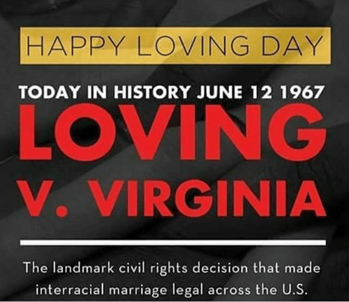 nyngaile's tweet photo. If you don't know the story check out the movie Mr and Mrs Loving w/ #LelaRochon or the newer version Loving #thisisloving #LovingDay @2TRILLION https://t.co/Mje4Ob2ms5