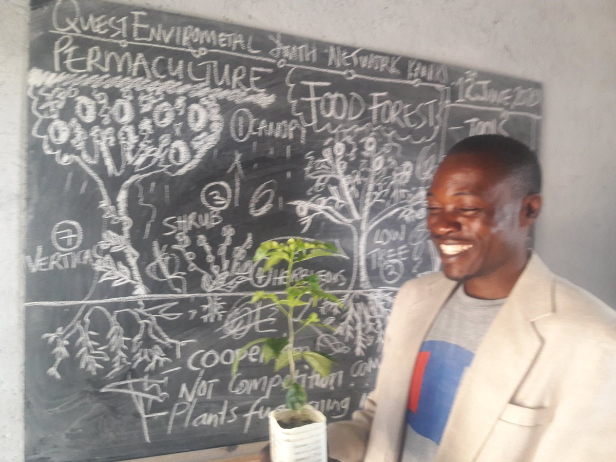 NickMusonda's tweet photo. Had a wonderful day 😊😊One of my friends came to help us pick indigenous fruit seeds and of course I got him hooked on #permacuture thanks for your support. We so tired closing the class for the weekend its been a great week.@EWestaway @shiranbrodt https://t.co/9BmreP3CyL