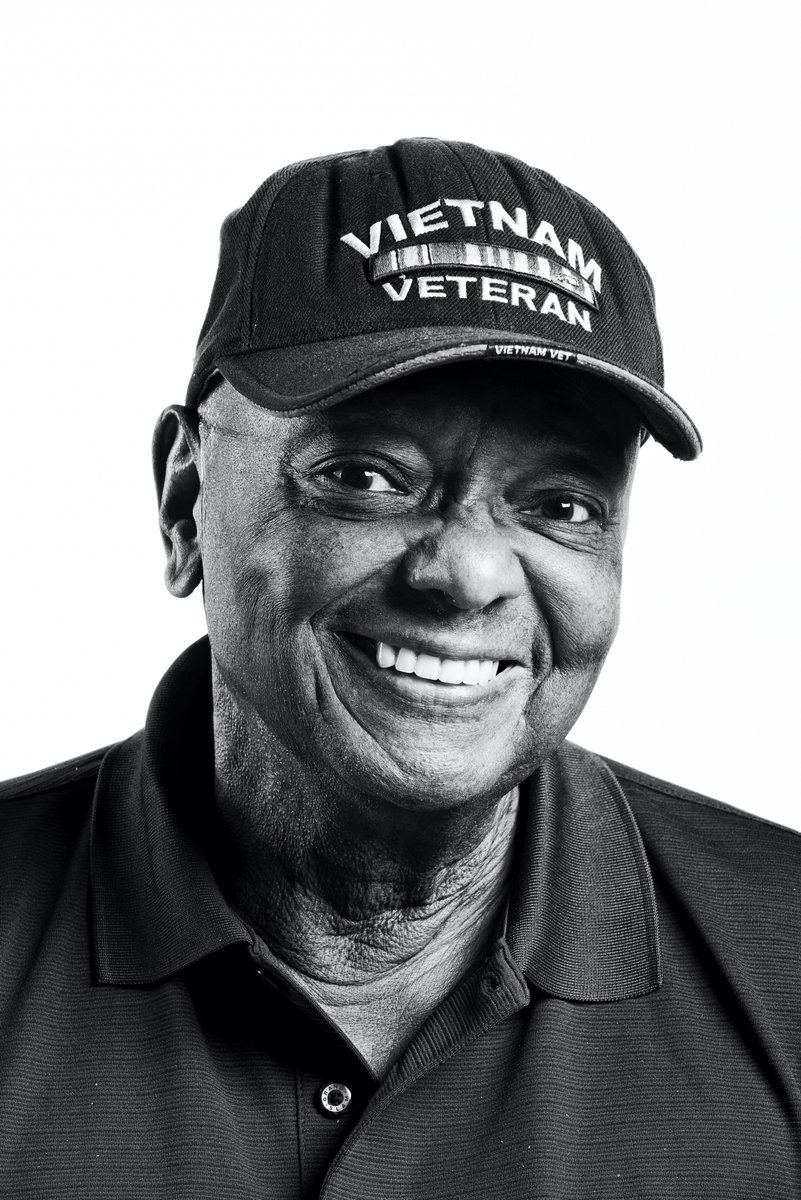 StacyPearsall's tweet photo. Vietnam was 1st war men served as nurse corps - prior they were deemed gender-specific. Maj. Woodruff &amp; the other men were seen as muscle &amp; frontline nurses. This was 1st step to change gender-stereotypes. #BlackHistoryMatters #blacklivesmatter #blm #EqualityForAll @VetPortraits https://t.co/Sa2ws1iqYp