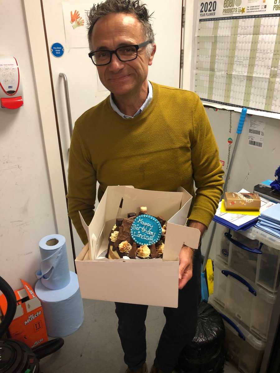 My team are so lovely, look what they have organised for my #birthdaytreat #madeinderbyshire #fridayfunday