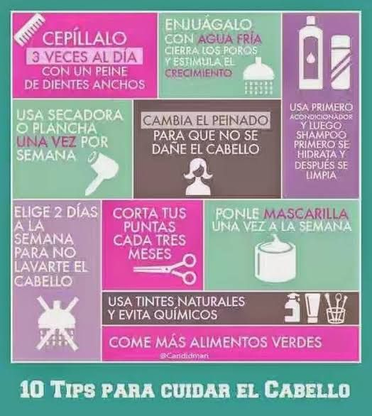 TIPS para cuidar tu cabello