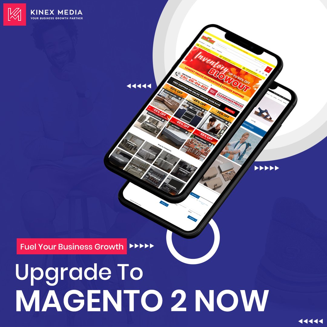 KinexMedia's tweet image. Kinex Media: Your Lifetime Magento Business Solution Partner. 

Migrate to Magento 2 with Kinex Media&apos;s top-notch Magento 2 migration services.

bit.ly/3h22F9j

#magento2 #magentocommerce #magentosolutions #magentomigration #magentodevelopment #magento #magentodeveloper