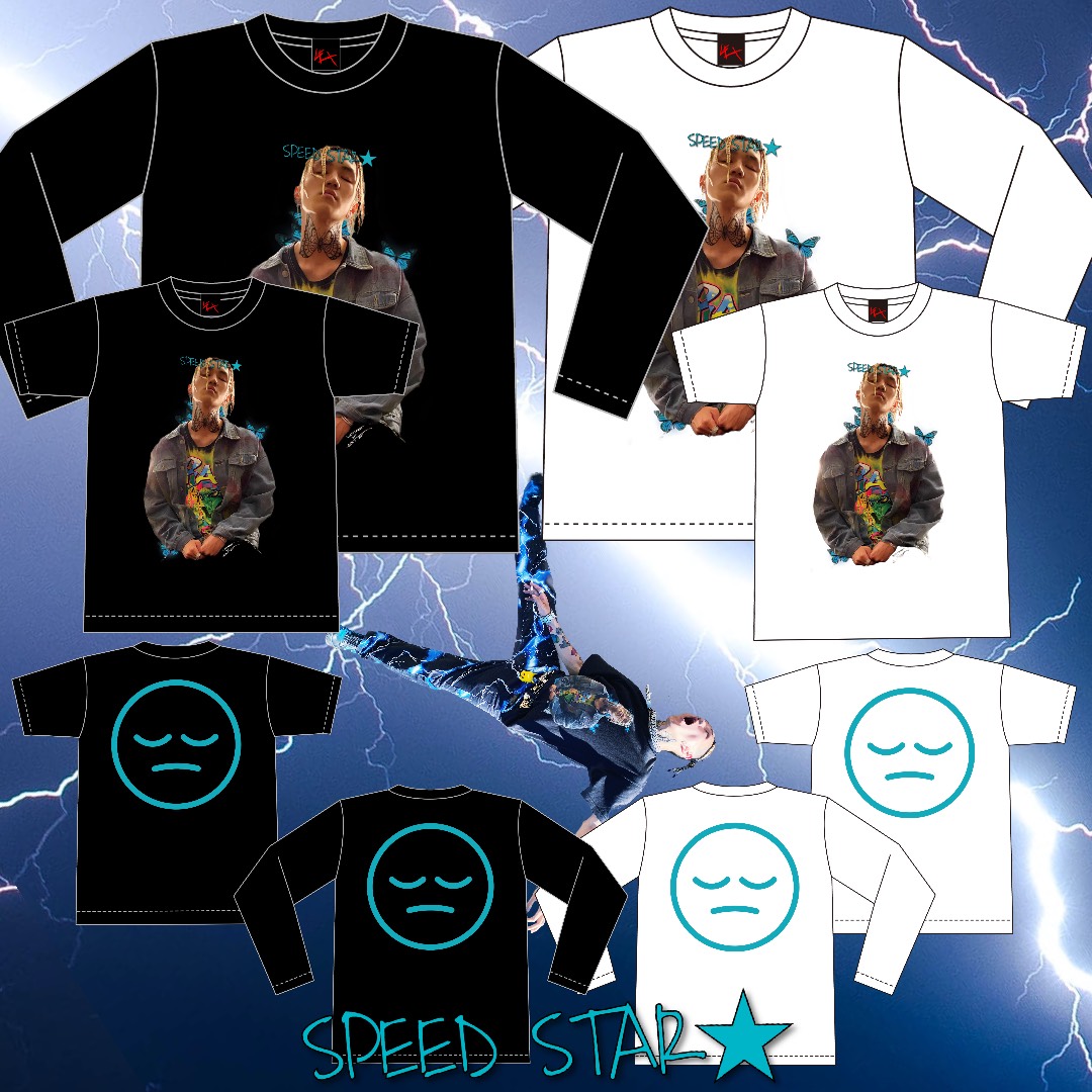 LEX @lex_zx_lex_0 SPEED STAR T-SHIRT 受注生産商品です。受注期間は