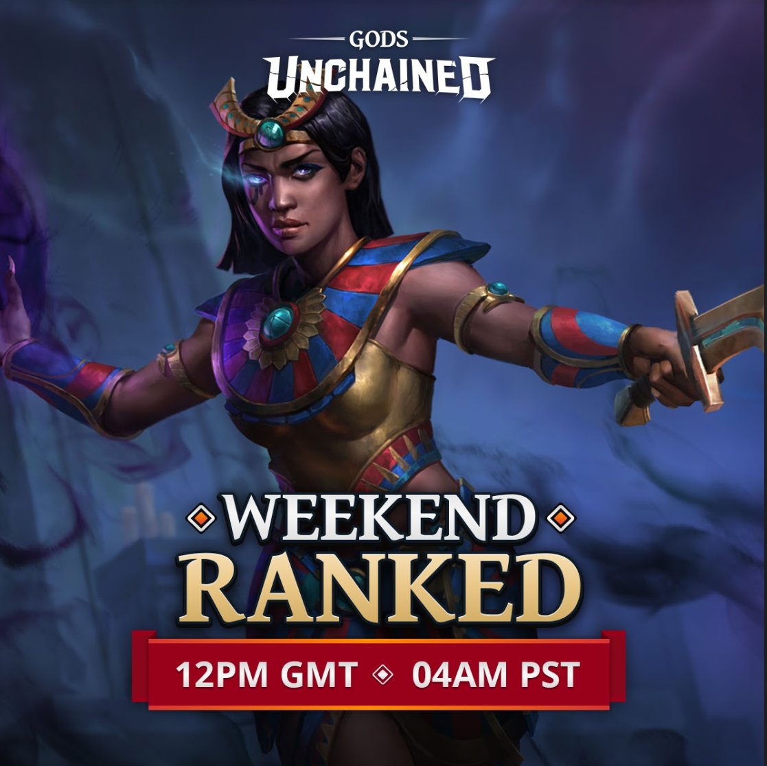 Sharpen your blades - the next Weekend Ranked Challenge draws near! ☠️ Get up to speed on the event here: playgu.co/wkrd-may Don’t forget to check your timezones for start times (pictured)!