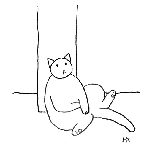 ツイッターの使い方がまだわからないです。今日のイラスト。