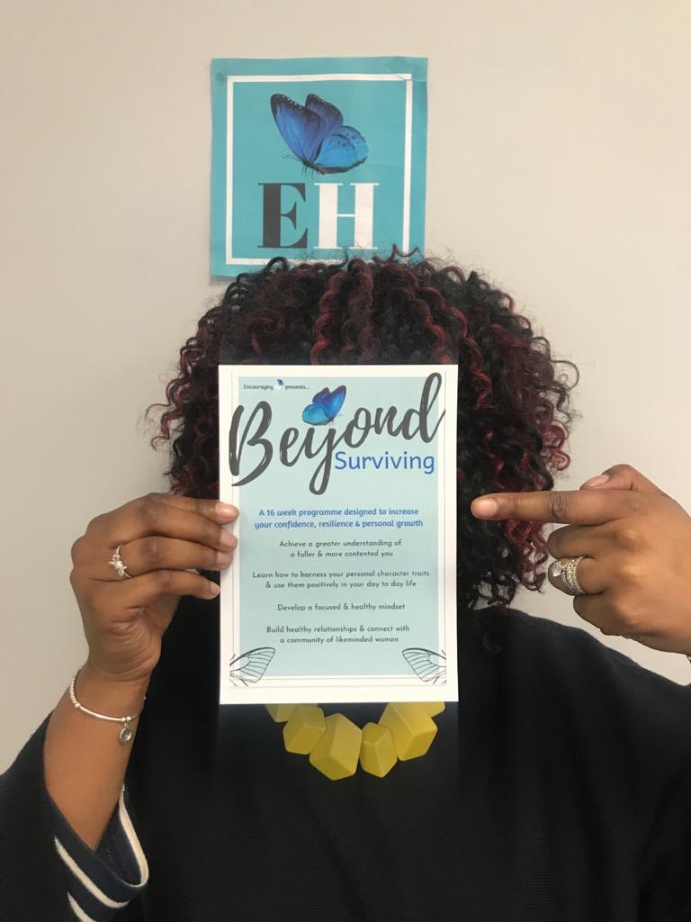 EncouragingHer's tweet photo. Looking forward to catching up with @BromleyWA @Hestia1970 @LBofBromley @yourcroydon @ClarionFutures later today alongside @GiseleDiasC and @PaulaGAlves to present early findings from the #beyondsurviving pilot programme 🦋 https://t.co/KaWfaHNVsF