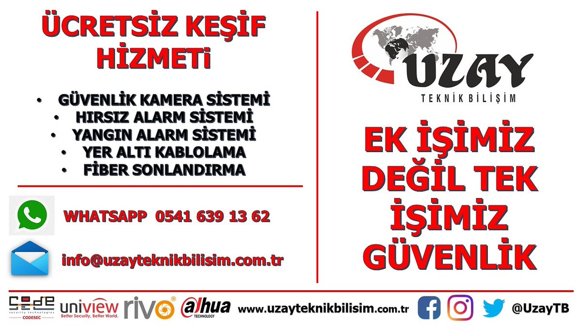 Uzay Teknik Bilişim (@uzaytb) on Twitter photo 
