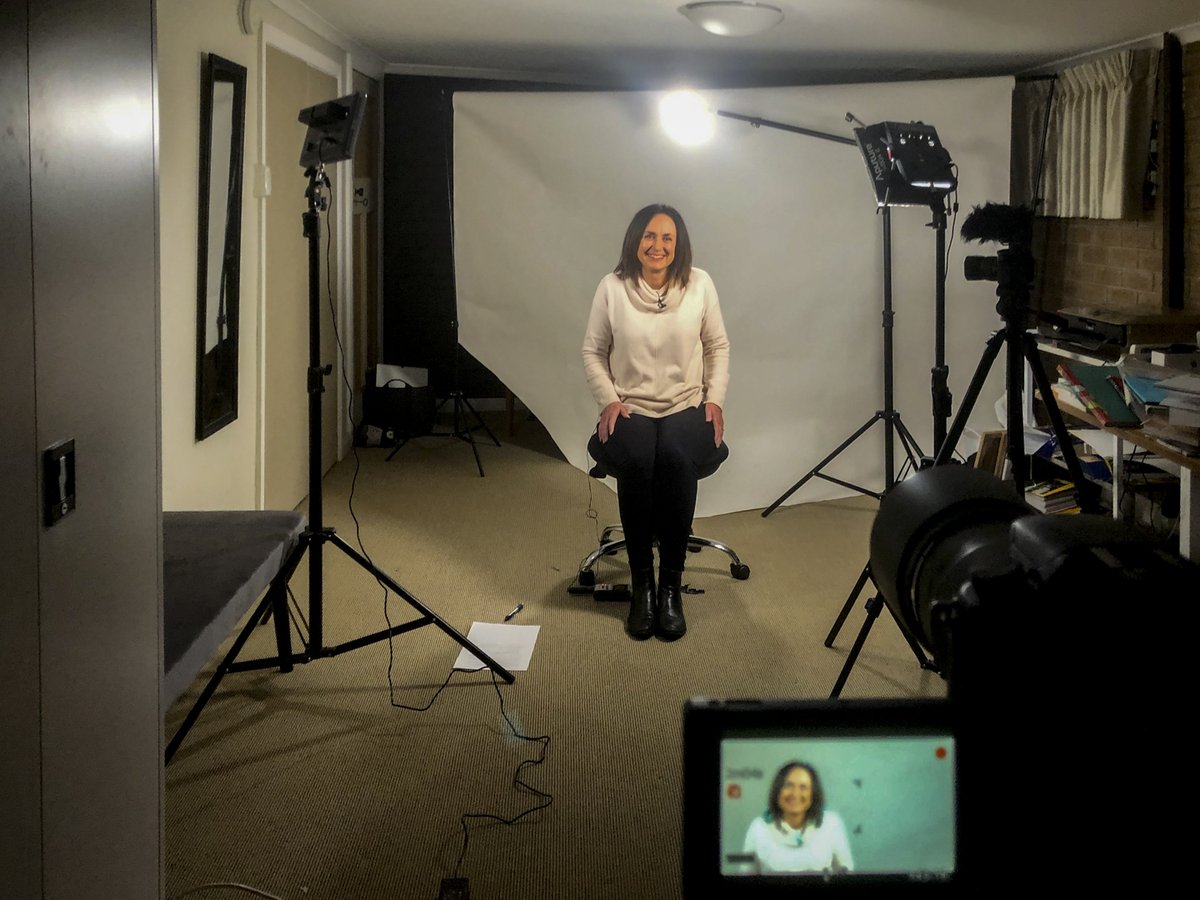 Testing, testing, 1, 2, 3. Friday night lighting test be like. Thanks hubby for the photo. #videoproduction