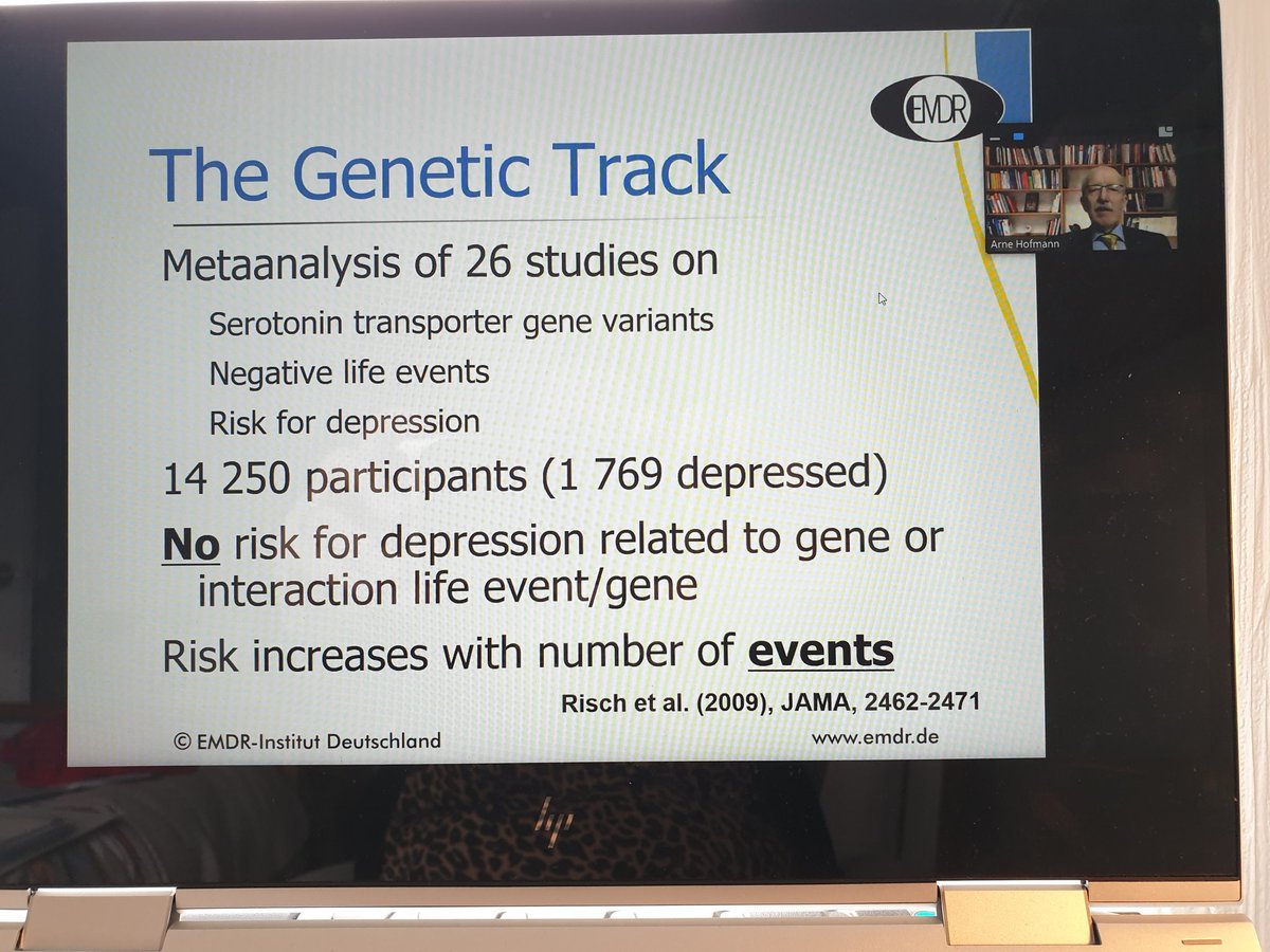 nerzz's tweet photo. #EMDRconference today online! Key note speaker Dr Arne Hofmann talking about depression and EMDR. A very useful talk! https://t.co/DYoOcoE3hu