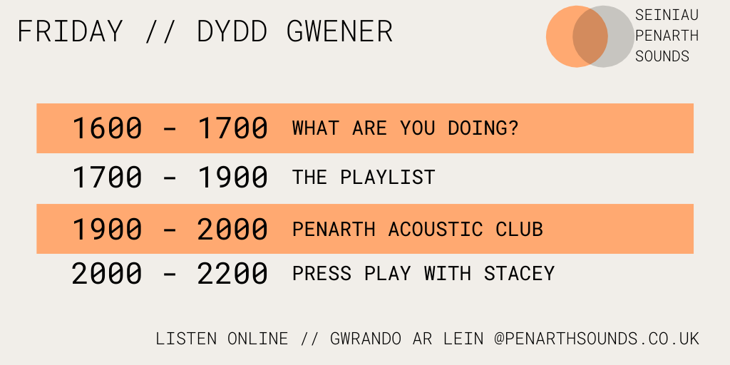 PenarthSounds's tweet photo. We are live at 4pm today with "What are you doing?" kicking off the bill. Tune in at https://t.co/hIpir3twmW

#SeiniauPenarth #communityradio #internetradio #music #local #valeofglamorgan #penarth https://t.co/KDOrWVLqSF