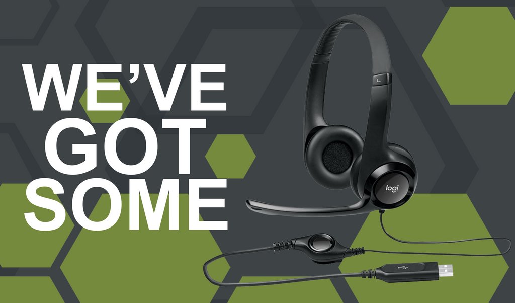 DAMEDIATWEET's tweet image. 🎧 We&apos;ve got some Logitech headsets 🎧

We have managed to get limited stock of the Logitech H390 headsets, enquire now to secure yours: buff.ly/2FimDuZ - be quick, once they&apos;re gone, they&apos;re gone😁! 

#logitech #logitechheadset #LogitechH390 #avtweeps #damedia