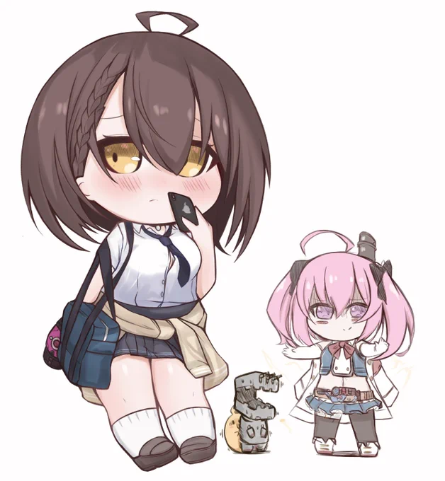 制服ボルチモア&サラトガ
#アズールレーン 