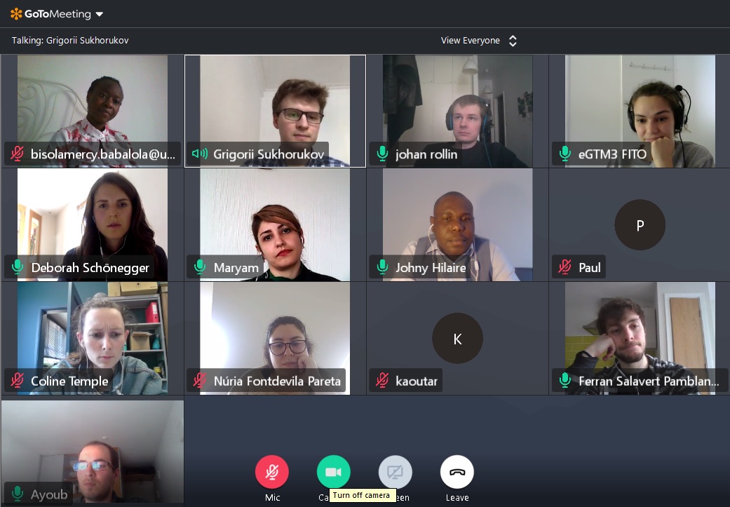 First ESR online meeting! It was a great discussion and creative exchange of ideas between the doctoral students on science communication.
A positive side effect: the team spirit was strengthened💪!!