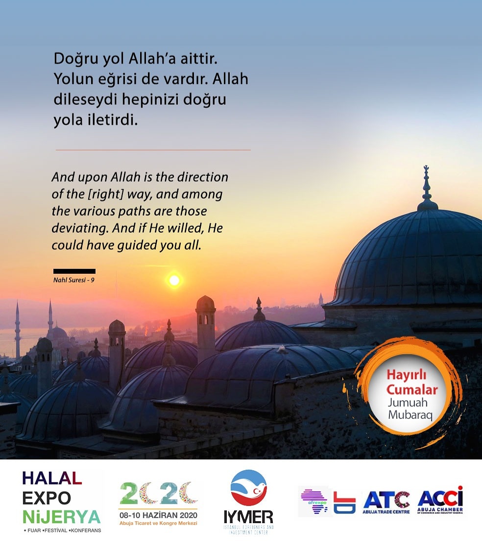 Hayırlı Cumalar
Jumuah Mubaraq