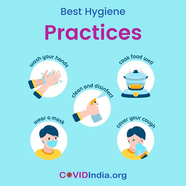 📍Check out the basic hygiene practices that are recommended in different work, travel and household settings to prevent the spread of COVID-19.

covidindia.org/covid-19-preve…

#covidindiaorg #covid19 #handwashing #hygienepractices #facecovers #protectyourselfandothers #covidprevention