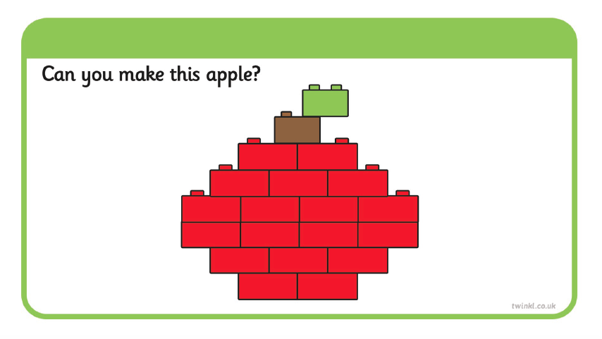 NickiLcr's tweet photo. Have you watched The Very Hungry Caterpillar video yet?
https://t.co/WuOegsw0hx
Try building Lego fruit to re-tell the story.
Use the cards below to help you!
#stayhomehavefun #LegoIdeas #STEMeducation #fridayfundays @MrsMonaghanADHT @LangfauldsPS https://t.co/yJhKqcCAT2
