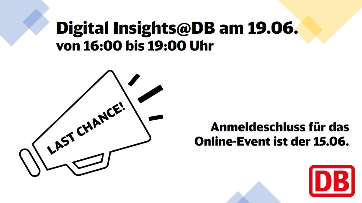 Das geht an alle IT Experts (w/m/d) aus den Bereichen: #cybersecurity, #dataengineering, #KI, #SoftwareEngineering, #enterpriseArchitecture, #RequirementsEngineering usw. 💻 Es erwarten euch spannende Sessions 💡 Anmeldung unter: bit.ly/2zqSTwr #itatdb <a href="/DBKarriere/">DB Karriere</a>