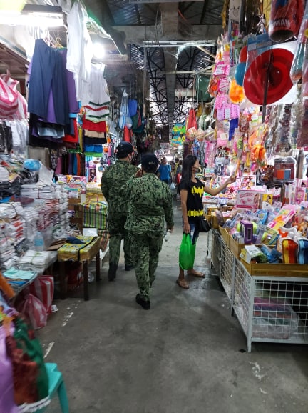 On June 12, 2020 around 6:00 A.M.,onwards, Personnel of Tanza MPS conducted Police Visibility at tanza Public Market ; and reiterated to Public the Social Distancing, in relevance with the strict implementation of GCQ