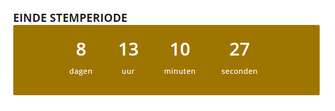 KapperKapsalon's tweet photo. COUNTDOWN⏱Nog iets meer dan 8 dagen en dan sluit de stemperiode. Aanstaande dinsdag tijdens de laatste tussenstand zullen ook het aantal stemmen te zien zijn, spannend! Nog niet gestemd? Breng dan nu jouw stem uit https://t.co/rc1t8QKUgy 🤩#kapperenkapsalon #countdown https://t.co/t1NUFIzqDd