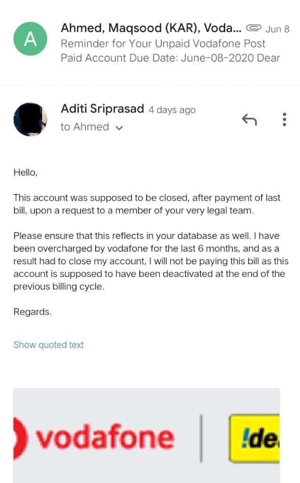 MeOnTwoWheels's tweet photo. Tempers Rising, Legal Action, a Court date
And the @VodafoneIN  collection team won't stop calling!

Now What?
Do I #port to another service?
Do I go to Mars on the Next SpaceX rocket?
When will the pain stop?

Only @VodafoneIN  can tell us what happens next!
But will they?? https://t.co/y4Q6pZAOVW