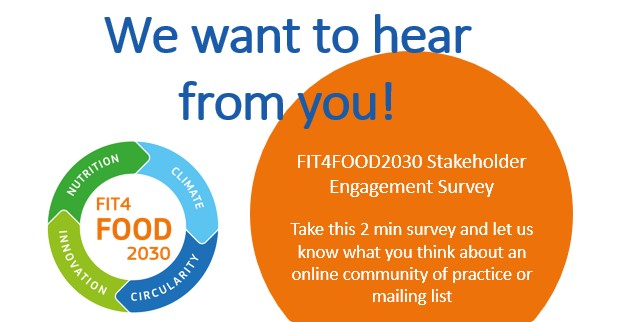 Where do you...💡Share new ideas,🧠Collaborate,🌐Network? A Community of Practice, a mailing list or somewhere else?

#FIT4FOOD2030 would like to hear how they can create a platform that is relevant for you. #FOOD2030EU

Help by taking this survey ➡️
bit.ly/F4FStakeholder…