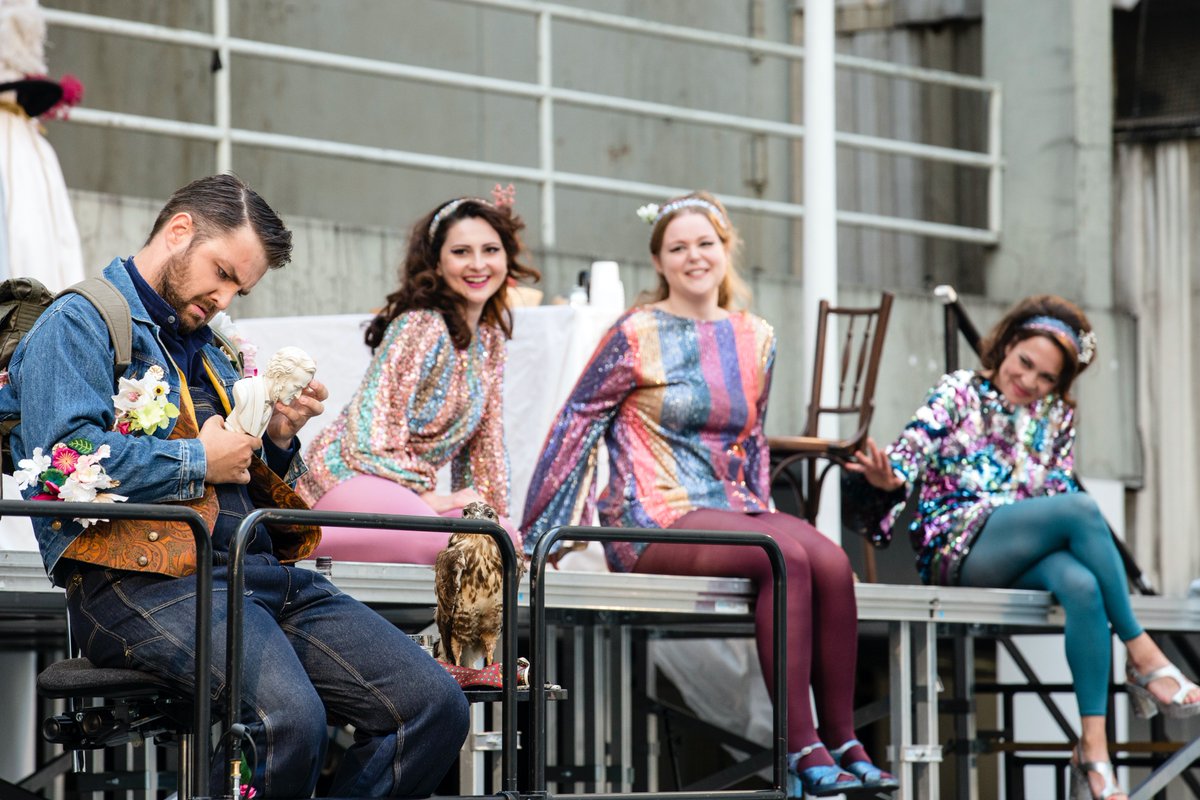 Today is Premiere!!
DAS RHEINGOLD auf dem Parkdeck.
So proud of my Rockstar Team!
Photo © Bernd Uhlig
