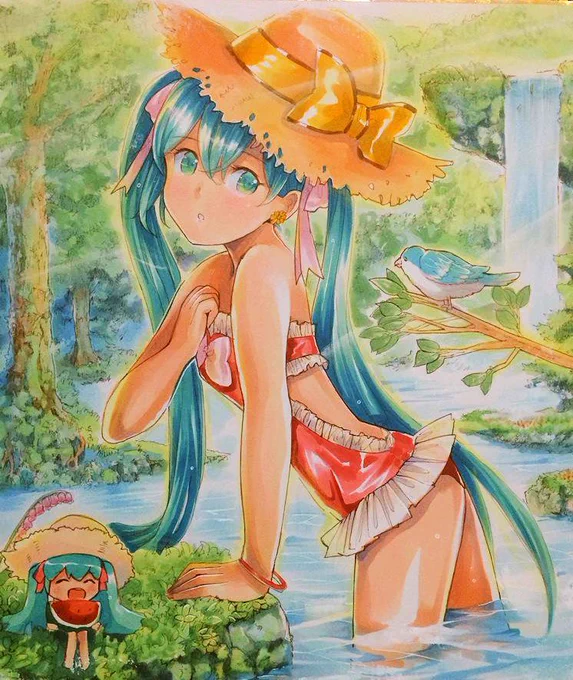 とってもあっつい!¶(⁄•˅̮•∖)⁋? 