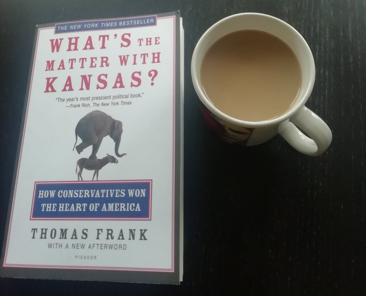 Book 47 was What's the Matter With Kansas. Written in 2005 it uses Kansas as a study of how the Republicans won over white working class America. There are parallels with the UK and it feels very prescient and relevant. Def some things I'd challenge in it, but a very good read.