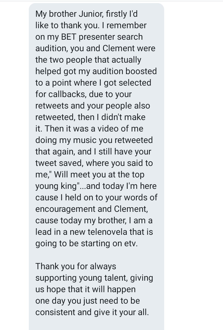 natjroliphant's tweet photo. I got this yesterday and took me a while to process it. Honestly? This made my week. This is what I mean when we talk of #EachOneLiftsOne. 

Shout out to my bro @clementmaosa too for inspiring new talent. Also a big thank you to YOU fam. You pulled through to support. You rock! https://t.co/BJ3pRnU91L