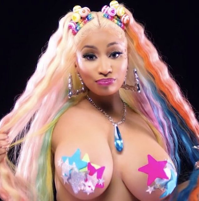 Huge boobs minaj nicki Nicki Minaj’s