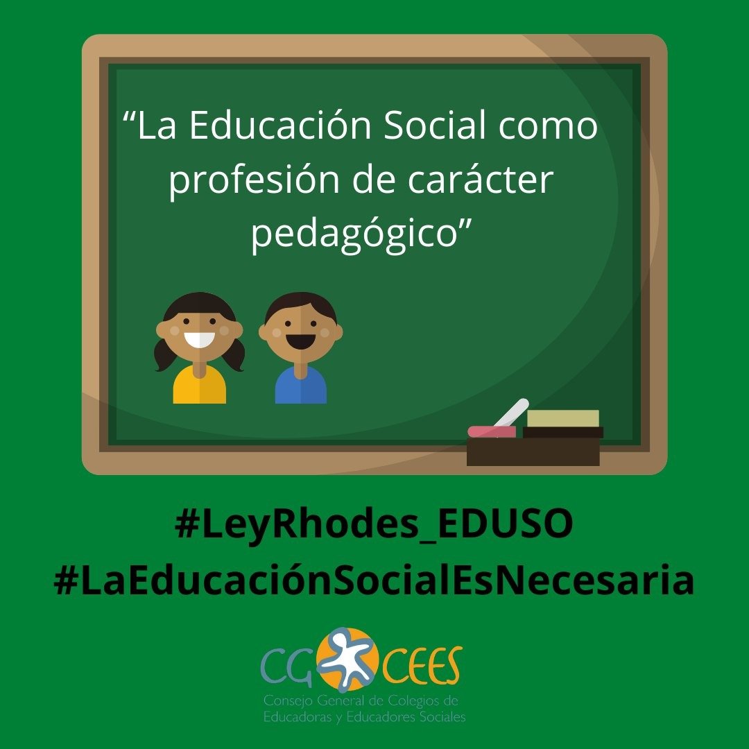 noe_sampayo's tweet image. #LeyRhodes_EDUSO Tenemos la titulación. Queremos nuestros sitio. #LaEducacionSocialesNECESARIA