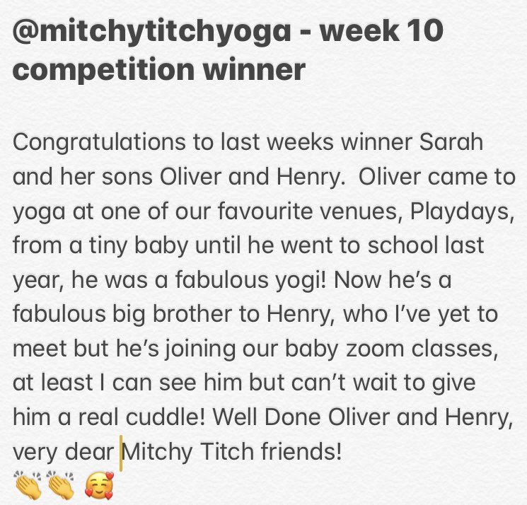 MitchyTitchYoga's tweet photo. A little about last weeks #winner ahead of drawing this weeks! #teadingforpleasure @ReadingatLLP #yogastory #yogainlockdown https://t.co/eqcJt8TyYM