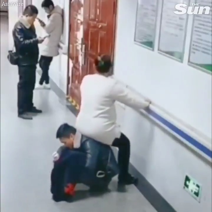 The Sun on Twitter "Endearing moment husband turns himself into a(02)