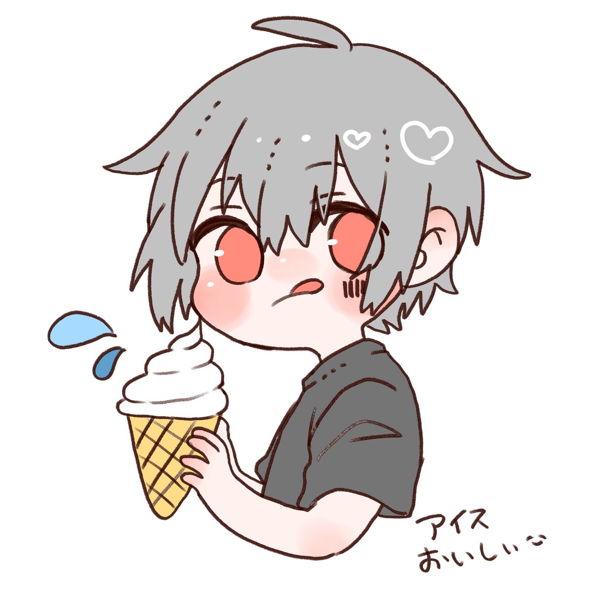 りっくん V Twitter 後悔イラスト