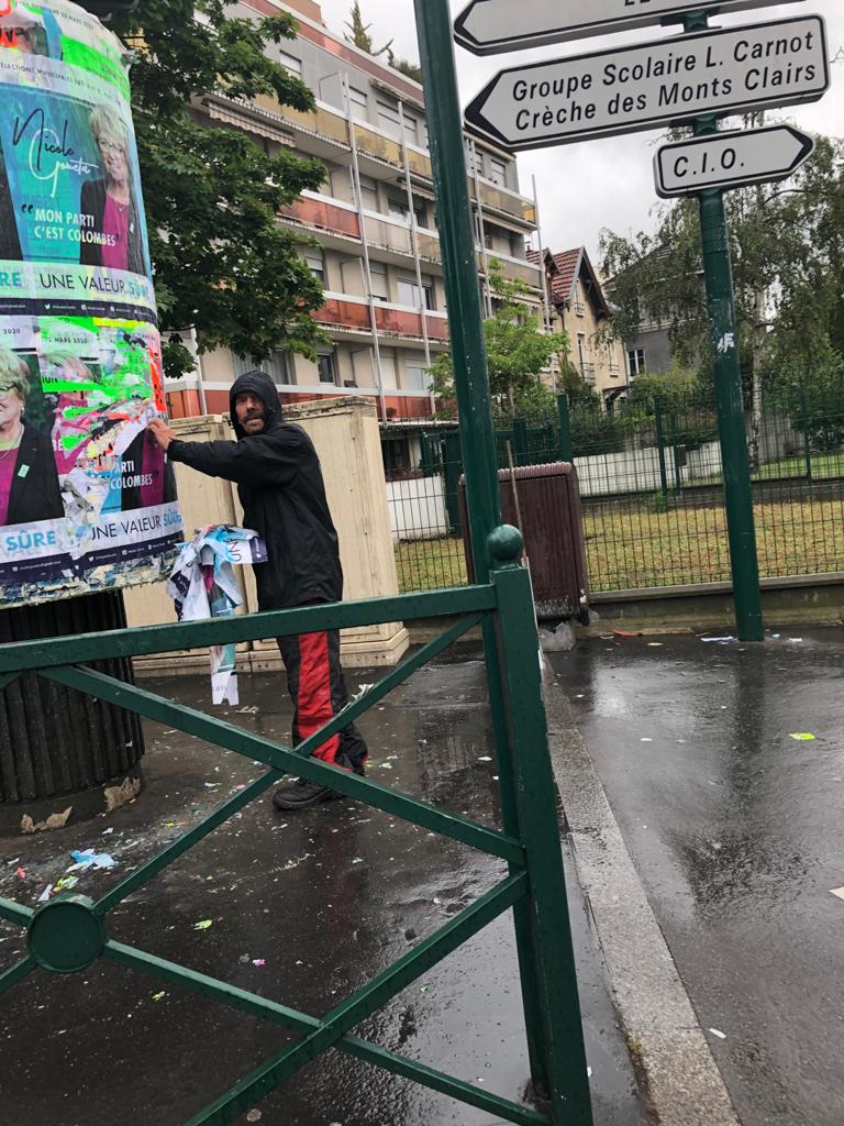 RolandCominassi's tweet photo. .@PourColombes @PrintempsColombes Tel est pris qui croyait prendre ! Voilà les donneurs de leçon charlatans de l'écologie #Colombes
@pchaimovitch @AlexisBachelay vous cautionnez l'arrachage sauvage des affiches de vos opposants ? https://t.co/JGqXJZc6Wd