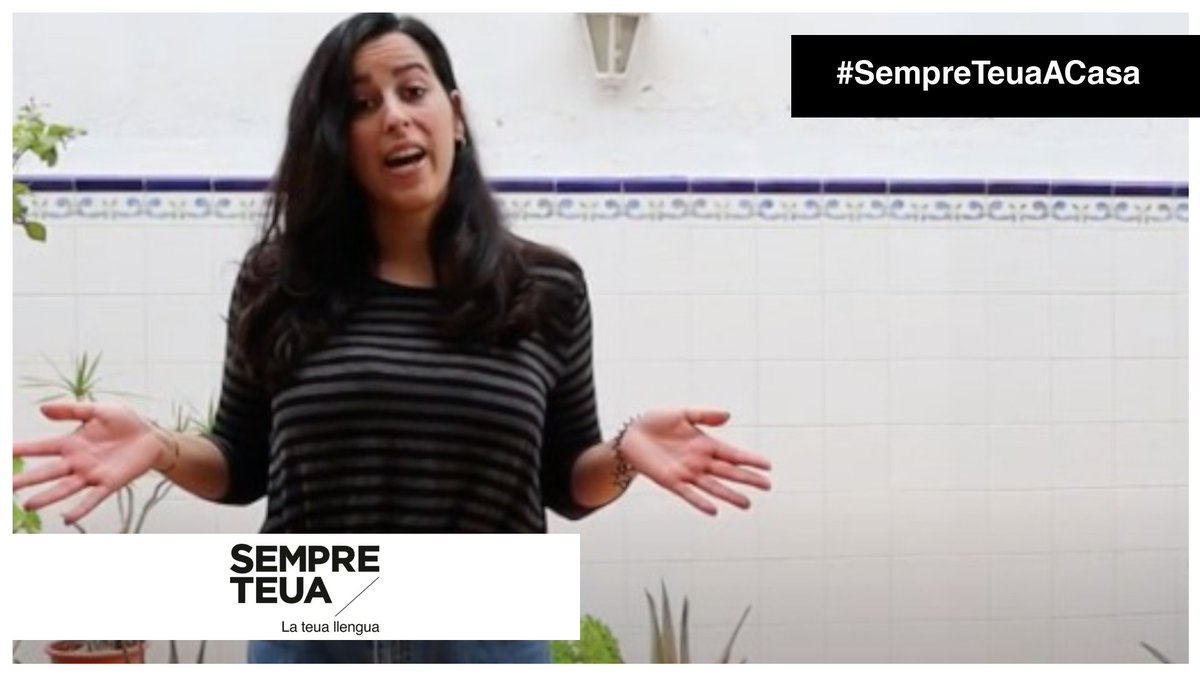 sempreteua's tweet photo. 🤹‍♀️🎭 Sabíeu que jugant també s’aprén teatre? Nina Baiferr ens ajuda a millorar l’expressió corporal 🙆‍♀️ i oral 🗣️ a través d’improvisacions, imitacions, balls 💃🕺 i molta, molta imaginació. 💡

 #SempreTeuaACasa👅🏡

▶️ https://t.co/1d0uZ4BKvm https://t.co/yWv68MdMhI