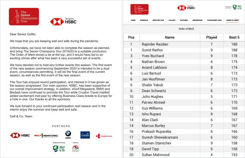SumitRathorGolf's tweet photo. #golfdiary Here's an update on the Senior Champions Tour
#GolfinginDubai #SumitRathor (June 12, 2020) https://t.co/T1Kwe4f7cw
