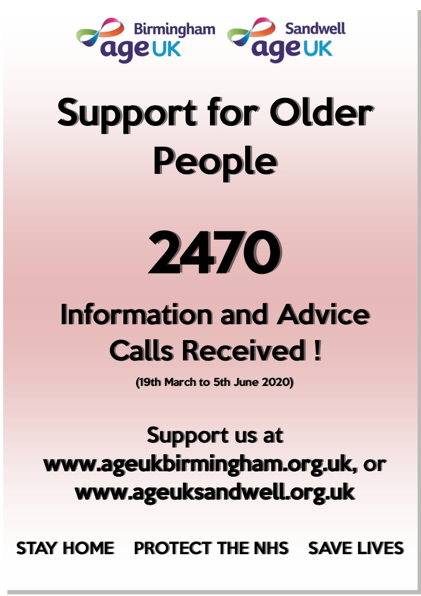 AgeUKBirmingham's tweet photo. We are turning your donations into action! Please give generously today so that we can support those still in isolation and shielding, Support us today in helping those who really need it: https://t.co/oFPSgErgoQ #Covid19UK #COVID19 #OlderPeople #HelpUsReachMore #HelpUsHelpThem https://t.co/ZTfy5OKwIq