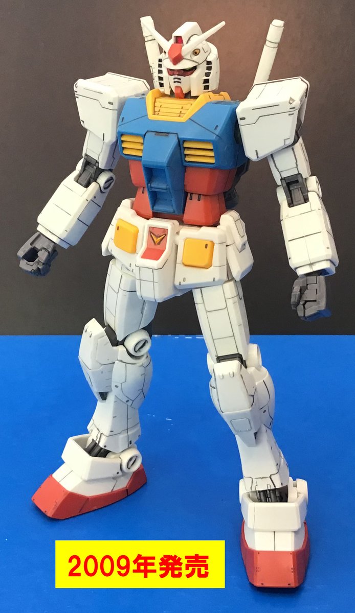 ট ইট র おもちゃ屋本舗 米沢店 本舗米沢 ガンプラ40周年展示 g30thです この辺から急激な進化が止まらなくなります 現在はガンプラスターターセット2として販売中