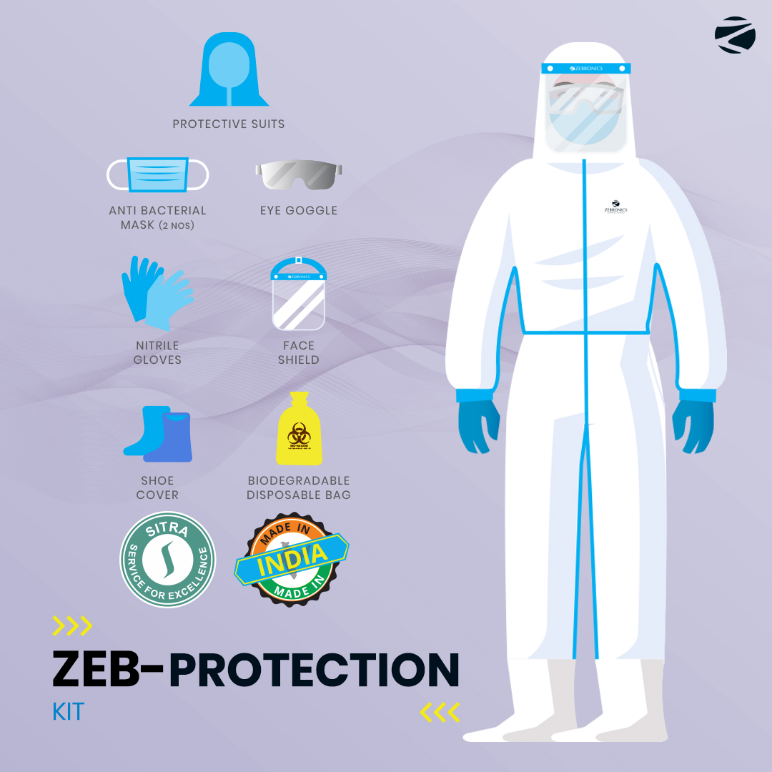 zebronics's tweet photo. Thermometers, UV Steriliser Box and PPE Kits to safeguard your Office, Factory, Work Setup, Airports, Railway Stations etc., Here's Zebronics' Covid-19 Supplies.
#covid19essentials #covid19supplies #coronasafety #covid19protectionkit #health #Indianbrand https://t.co/KK1j5XsOv2